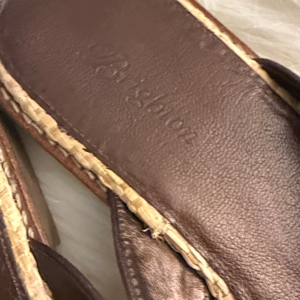 Brighton Brown Butterfly Embellished Women's Sandals🔥 - Picture 4 of 10
